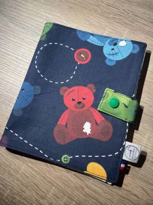 livre en tissu à colorier – réutilisable & ultra lavable licornes (copie)
